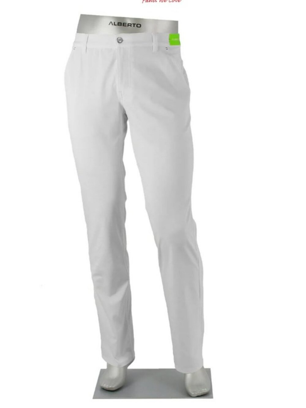 Alberto PRO-D GOLF DRY COOLER PANT WHITE